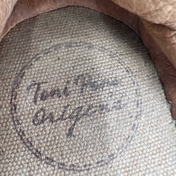 Toni Pena Origens Red Black Peep Toe Espadrille Platform Sandals Size 41 Women's - Picture 2 of 9